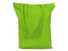 Складная хлопковая сумка Skit (зеленое яблоко)  (Изображение 3)