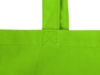 Складная хлопковая сумка Skit (зеленое яблоко)  (Изображение 6)