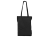 Складная хлопковая сумка Skit (черный)  (Изображение 4)