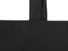 Складная хлопковая сумка Skit (черный)  (Изображение 6)