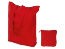 Складная хлопковая сумка Skit (красный) 