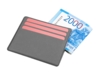Картхолдер для 6 банковских карт и наличных денег Favor (светло-серый)  (Изображение 2)