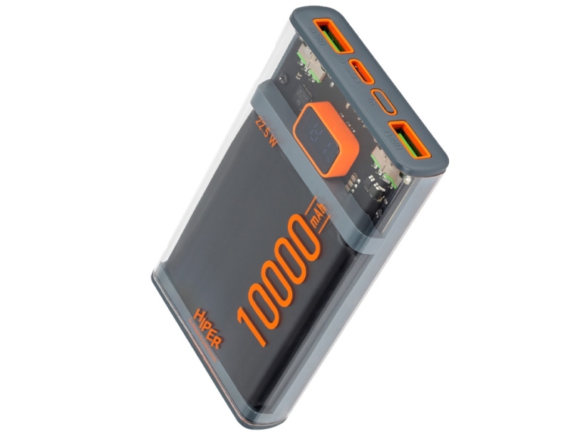 Внешний аккумулятор CORE X, 10000 mAh, черный (Изображение 4)
