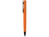 Ручка пластиковая шариковая C1 soft-touch (черный/оранжевый)  (Изображение 3)