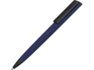 Ручка пластиковая шариковая C1 soft-touch (черный/темно-синий) 