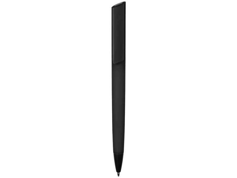 Ручка пластиковая шариковая C1 soft-touch (черный)  (Изображение 2)
