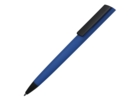 Ручка пластиковая шариковая C1 soft-touch (черный/синий) 