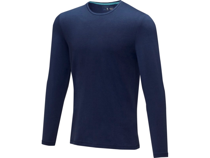 Футболка Ponoka из органического хлопка, мужская (темно-синий) 2XL (Изображение 1)