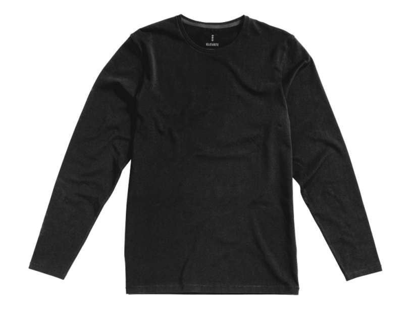 Футболка Ponoka из органического хлопка, мужская (черный) L (Изображение 8)