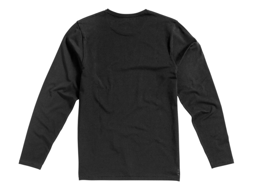 Футболка Ponoka из органического хлопка, мужская (черный) S (Изображение 7)