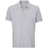 Рубашка поло унисекс Pegase, серый меланж, размер XXS (Изображение 1)