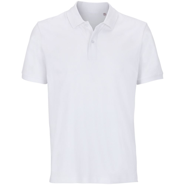 Рубашка поло унисекс Pegase, белая, размер XS (Изображение 1)