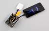 Зарядное устройство "Shine" 9000 mAh с LED-подсветкой, встроенными кабелями Type-C/Lightning/USB (Изображение 5)