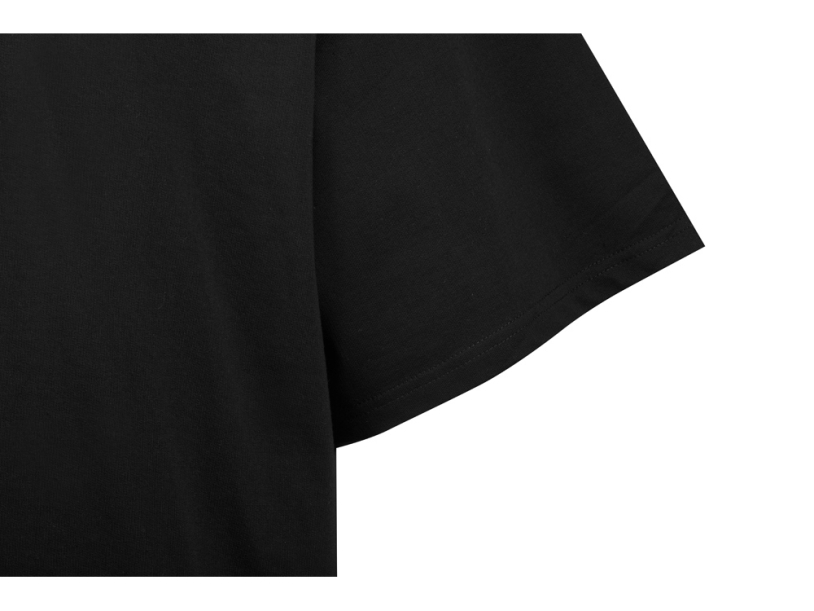 Худи с коротким рукавом Warsaw унисекс (черный) XL-2XL (Изображение 6)