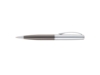 Ручка шариковая Pierre Cardin LEO, цвет - серебристый и черный. Упаковка B-1 (Изображение 3)