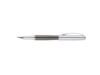 Ручка перьевая Pierre Cardin LEO, цвет - серебристый и черный. Упаковка B-1 (Изображение 4)