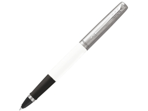 Ручка-роллер Parker Jotter Original (белый/серебристый) 