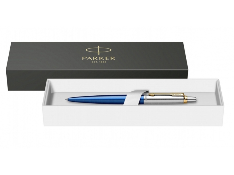Шариковая ручка Parker Jotter SE 135 Lacquer Blue St.Steel GT (Изображение 4)