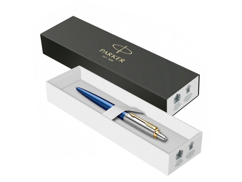 Шариковая ручка Parker Jotter SE 135 Lacquer Blue St.Steel GT (Изображение 6)
