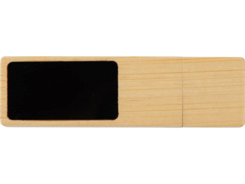 USB 2.0- флешка на 32 Гб c подсветкой логотипа Bamboo LED (Изображение 3)