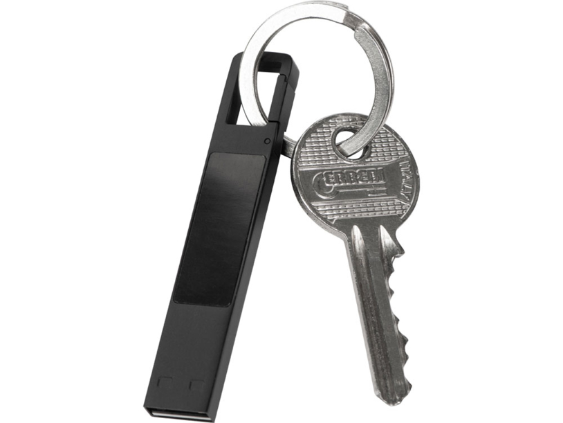 USB 2.0- флешка на 32 Гб c подсветкой логотипа Hook LED (Изображение 4)