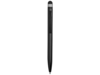 Ручка-стилус пластиковая шариковая Poke (черный)  (Изображение 2)