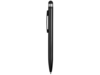 Ручка-стилус пластиковая шариковая Poke (черный)  (Изображение 3)