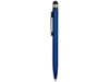 Ручка-стилус пластиковая шариковая Poke (синий/черный)  (Изображение 3)