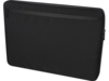 Чехол Rise для ноутбука с диагональю экрана 15,6 дюйма, изготовленный из переработанных материалов согласно стандарту GRS - сплошной черный (Изображение 1)