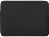 Чехол Rise для ноутбука с диагональю экрана 15,6 дюйма, изготовленный из переработанных материалов согласно стандарту GRS - сплошной черный (Изображение 2)