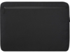 Чехол Rise для ноутбука с диагональю экрана 15,6 дюйма, изготовленный из переработанных материалов согласно стандарту GRS - сплошной черный (Изображение 3)
