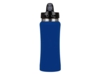 Бутылка спортивная из стали Коста-Рика, 600 мл (синий)  (Изображение 4)