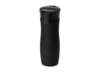 Вакуумная герметичная термокружка Streamline с покрытием soft-touch (черный)  (Изображение 1)