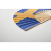 Ручной вентилятор с флагом (синий) (Изображение 3)