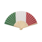 Ручной вентилятор с флагом (зеленый-зеленый)