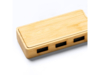 USB-хаб NEPTUNE, древесина/белый (Изображение 3)
