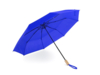 Зонт складной KHASI, механический (синий)  (Изображение 1)