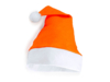 Рождественская шапка SANTA (оранжевый/белый)  (Изображение 1)