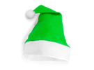 Рождественская шапка SANTA (зеленый/белый) 