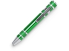 Алюминиевый мультитул BRICO в форме ручки (зеленый/серебристый) 