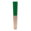 Веер деревянный (зеленый-зеленый) (Изображение 4)