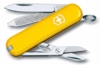 Нож-брелок Classic 58 с отверткой, желтый (Изображение 1)