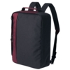 Рюкзак для ноутбука 2 в 1 twoFold, серый с бордовым (Изображение 2)