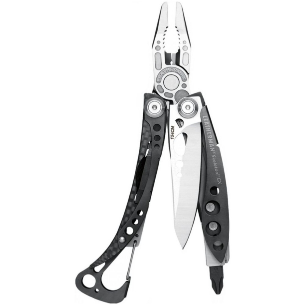 Мультитул Skeletool CX, стальной с черным (Изображение 1)