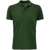 Рубашка поло мужская Planet Men, темно-зеленая, размер S (Изображение 1)