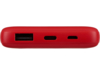 Внешний аккумулятор Powerbank C2, 10000 mAh (красный)  (Изображение 4)