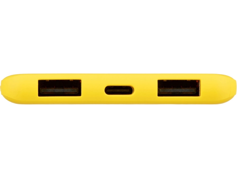 Внешний аккумулятор Powerbank C1, 5000 mAh (желтый)  (Изображение 4)