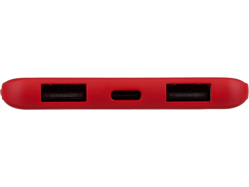 Внешний аккумулятор Powerbank C1, 5000 mAh (красный)  (Изображение 4)