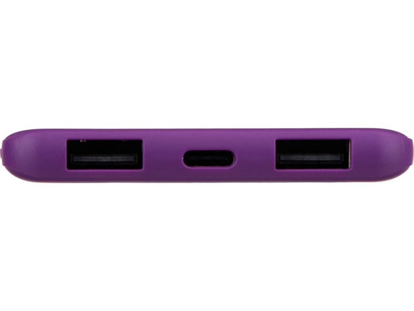 Внешний аккумулятор Powerbank C1, 5000 mAh (фиолетовый)  (Изображение 4)