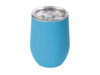 Термокружка Sense Gum, soft-touch, непротекаемая крышка, 370мл, крафтовая упаковка, голубой (Изображение 1)